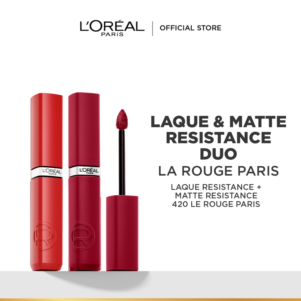 NEW L Or al Paris Infallible Laque Matte Resistance Duo 420 Le 