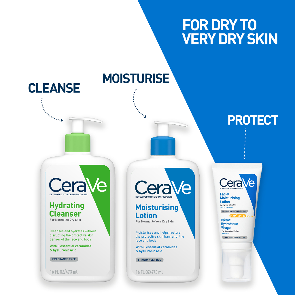 CeraVe Trial Kit for Normal to Oily Skin | Foaming Cleanser (88ml) with ...