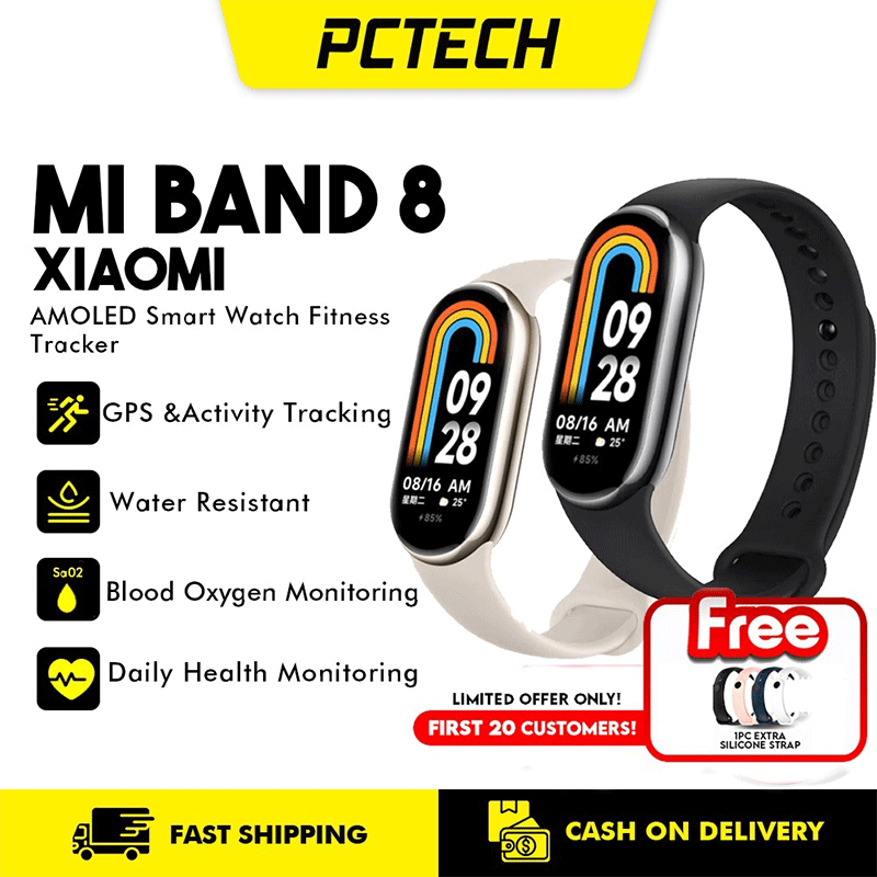 Xiaomi Smart Band 8 official: 1,62 AMOLED and up to 16 days on a