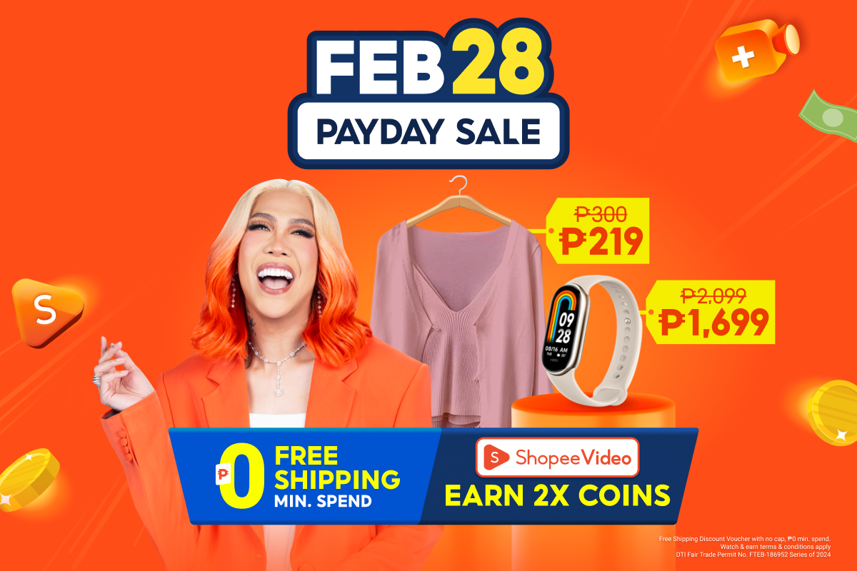 Feb 28 Payday Sale Sneak Peek March 2024 | Shopee PH