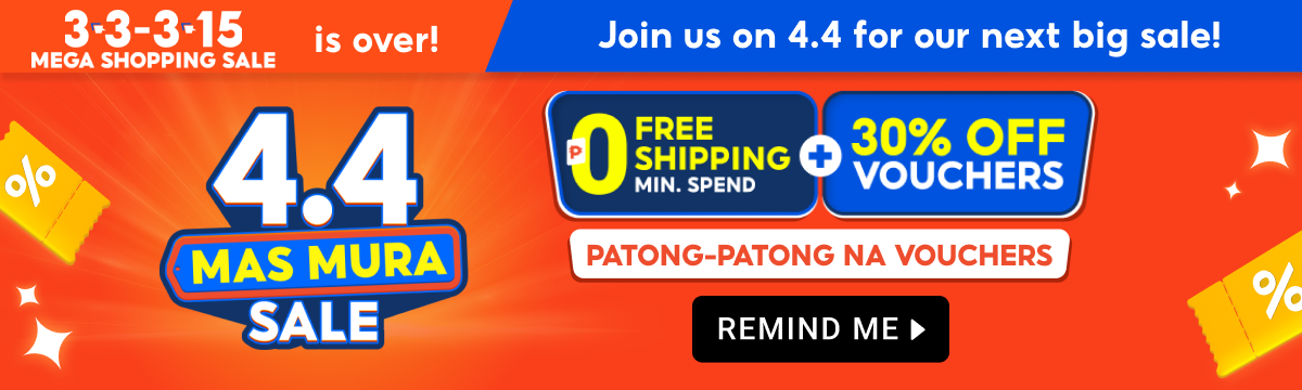 The first Shopee PH Mega Sale is upon us! Here's what's new for 3.15