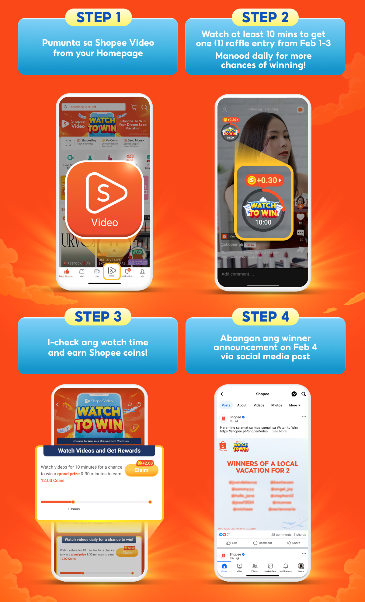 2.2 Shopee Video Watch to Win August 2026 | Shopee PH
