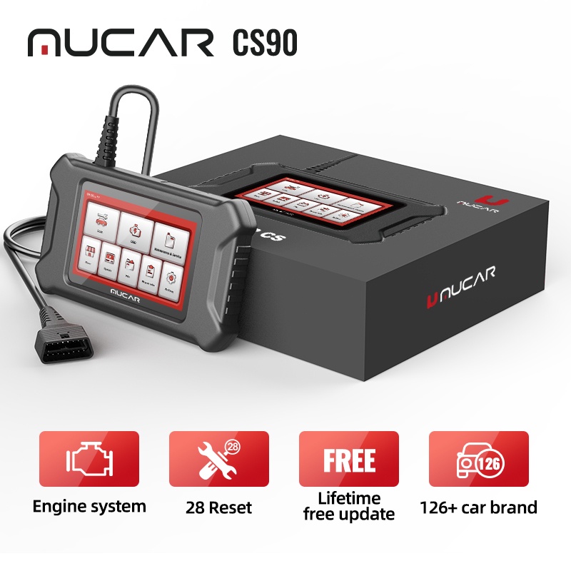 MUCAR CS4/CS6/CS90/CS99 Car Diagnostic Tools Obd2 Code Reader System ...