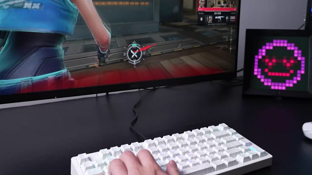 MCHOSE Jet 75 Hall Effect Magnetic Switch Gaming Keyboard 0.1ms Latency ...