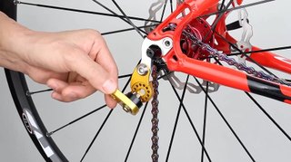Produktbild von MUQZI Kettenspanner Singlespeed - Einstellbar, Für MTB & Rennrad, Aluminiumlegierung
