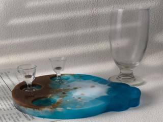 Dark Diy Silicone Mold Epoxy Casting Dish Mould Silicone Shot Glasses 