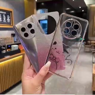 Casing Huawei NOVA 5i PRO Nova 5z Bow Gradient Sparkling Pink Cute Bear ...