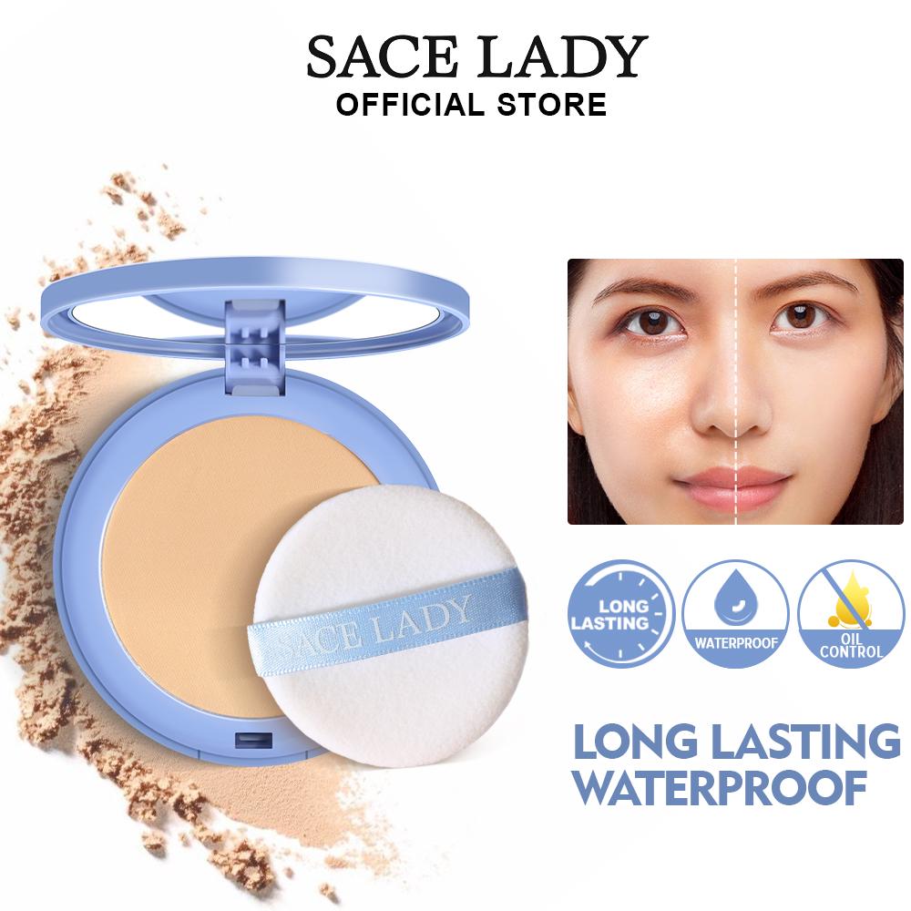 SACE LADY Oil Control Face Powder Matte Waterproof Flawless Setting