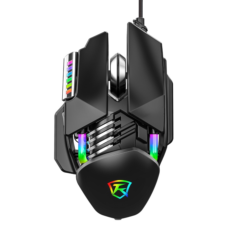 Mechanical mouse wired gaming game desktop computer notebook eat ...