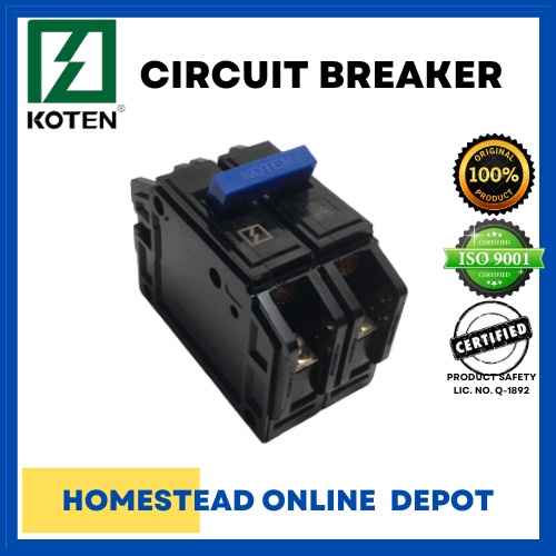 KOTEN Circuit Breaker Bolt On for Panel Box Electric Breaker Safety ...