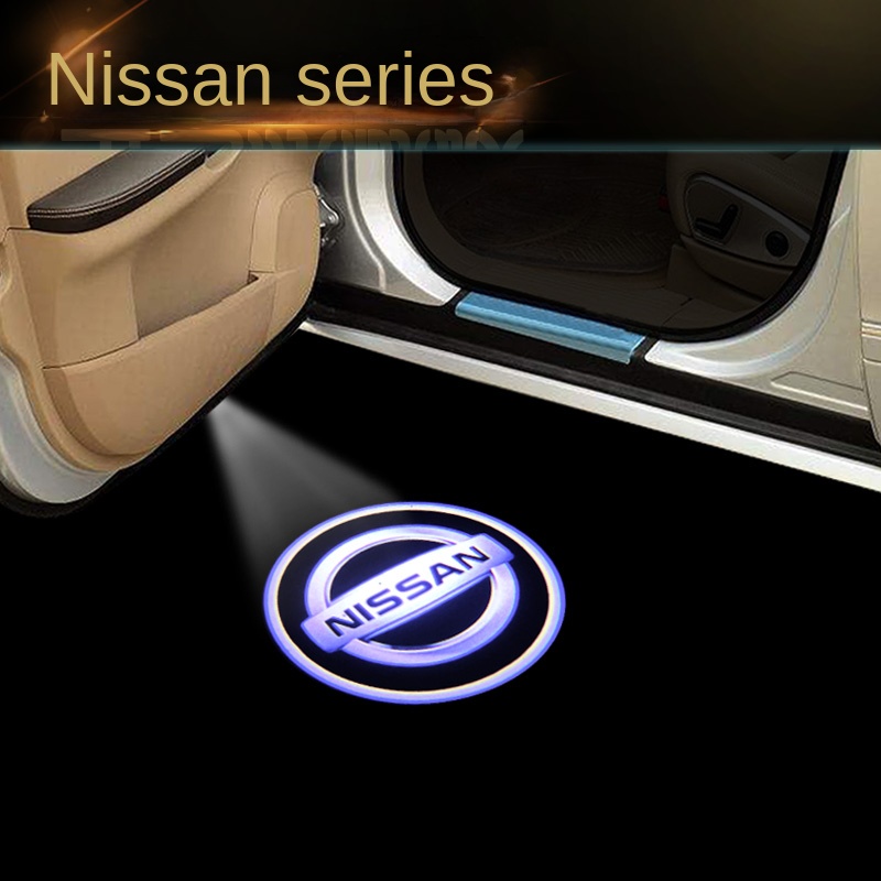 Nissan Car LED Projector Door Lights Door Shadow Lights Welcome Lights ...