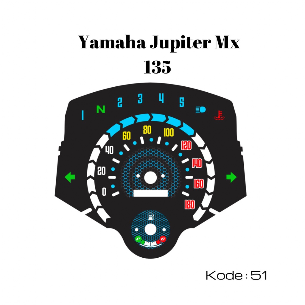 Yamaha new Jupiter Mx 135 Speedometer Panel Board Shopee Philippines