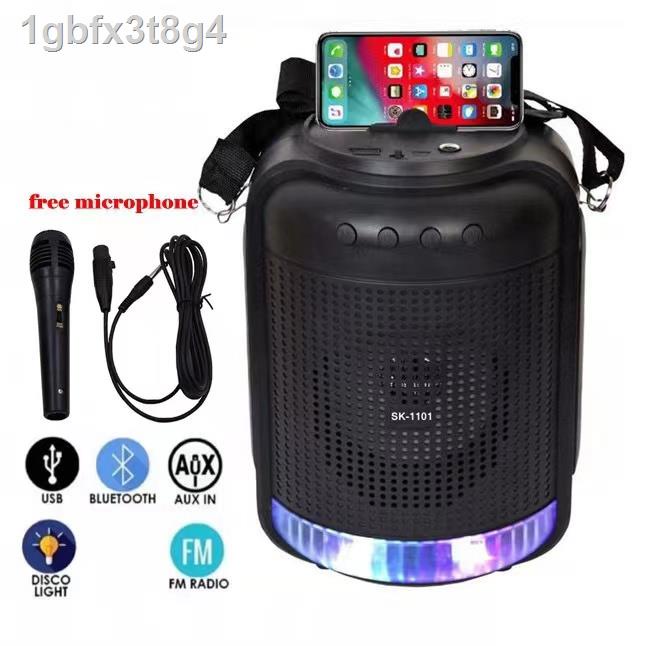 Original Super Bass Portable Bluetooth Speaker with Mic BT1101 (4 inch
