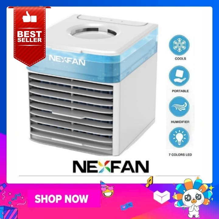 ORIGINAL NEXFAN 3X ULTRA AIR COOLER FAST COOLING AIR CONDITIONER PORTABLE AC POWERFUL COOLING