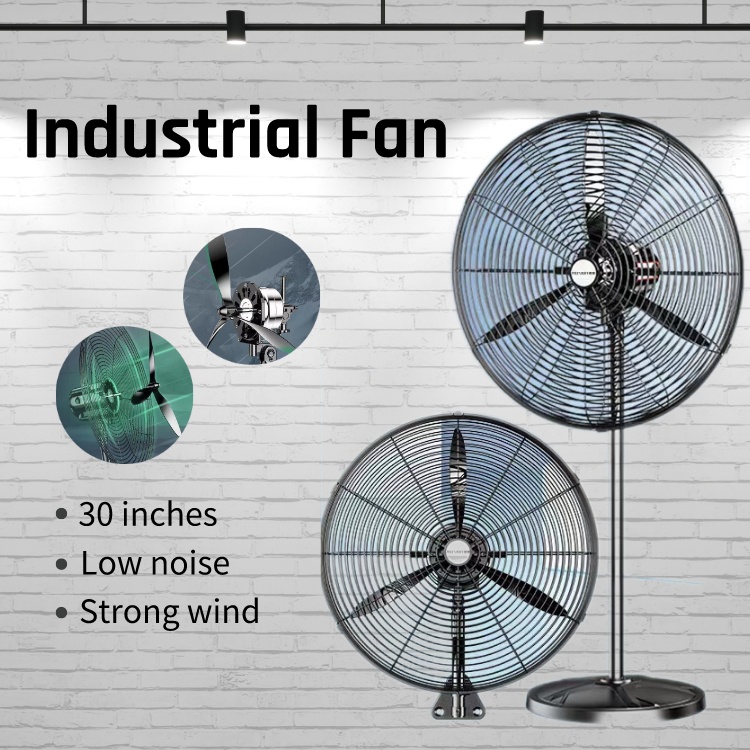 Industrial fan Electric Heavy Duty 30 Inches Three Speed Aluminum