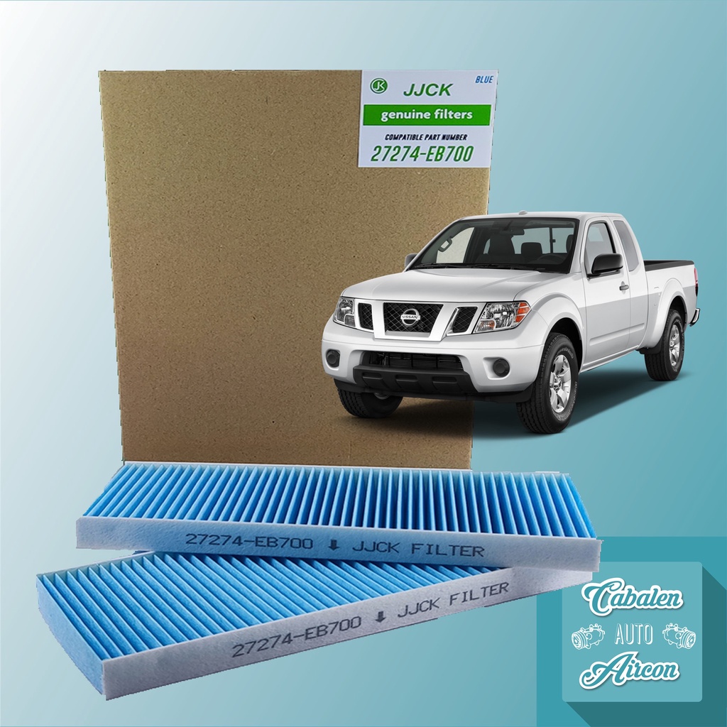 Cabin Aircon filter for Nissan Navara D40(JJCK BLUE HEPA) Shopee Philippines