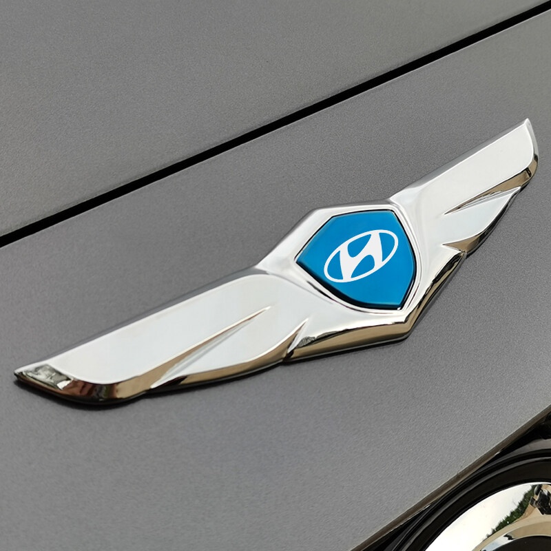3D Metal Car Front Engine Hood Emblem Tail Badge Sticker Auto
