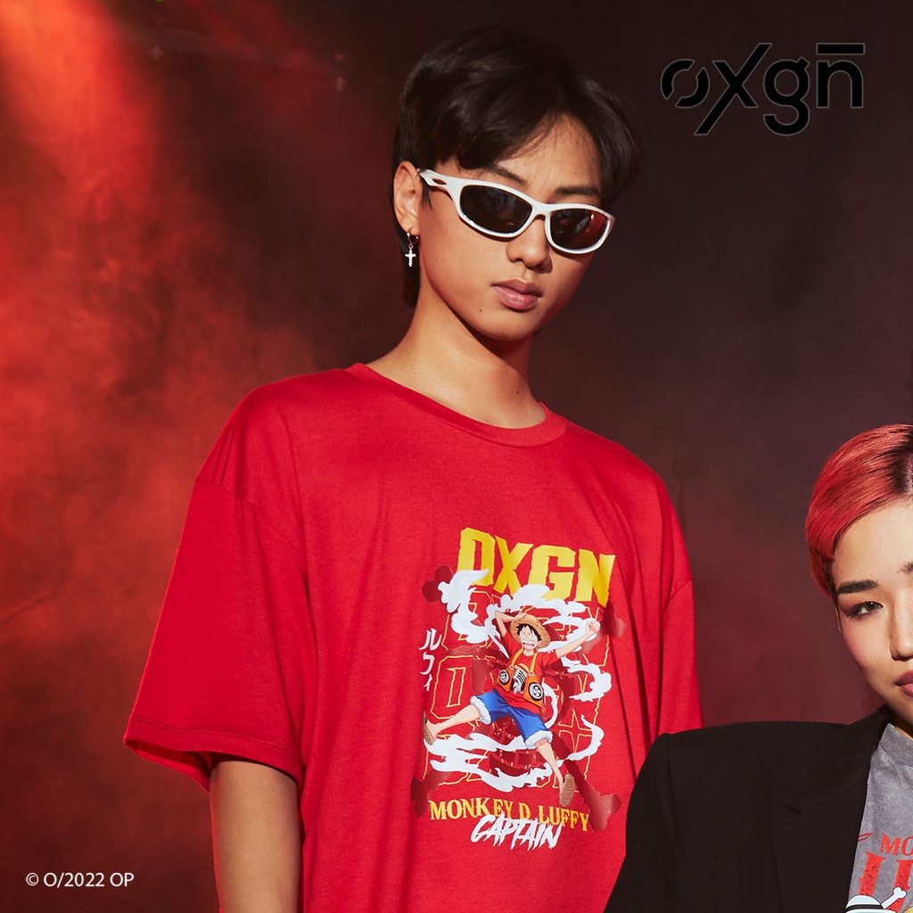 OXGN One Piece Film Red Luffy Unisex Graphic TShirt For Men And Women