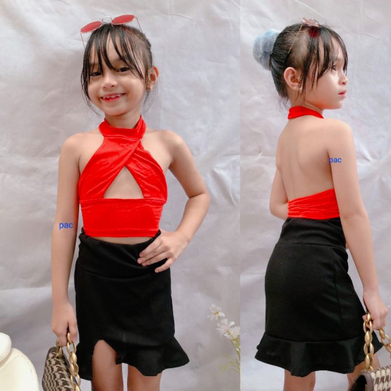 sexy-turtleneck-skirt-for-kids-shopee-philippines