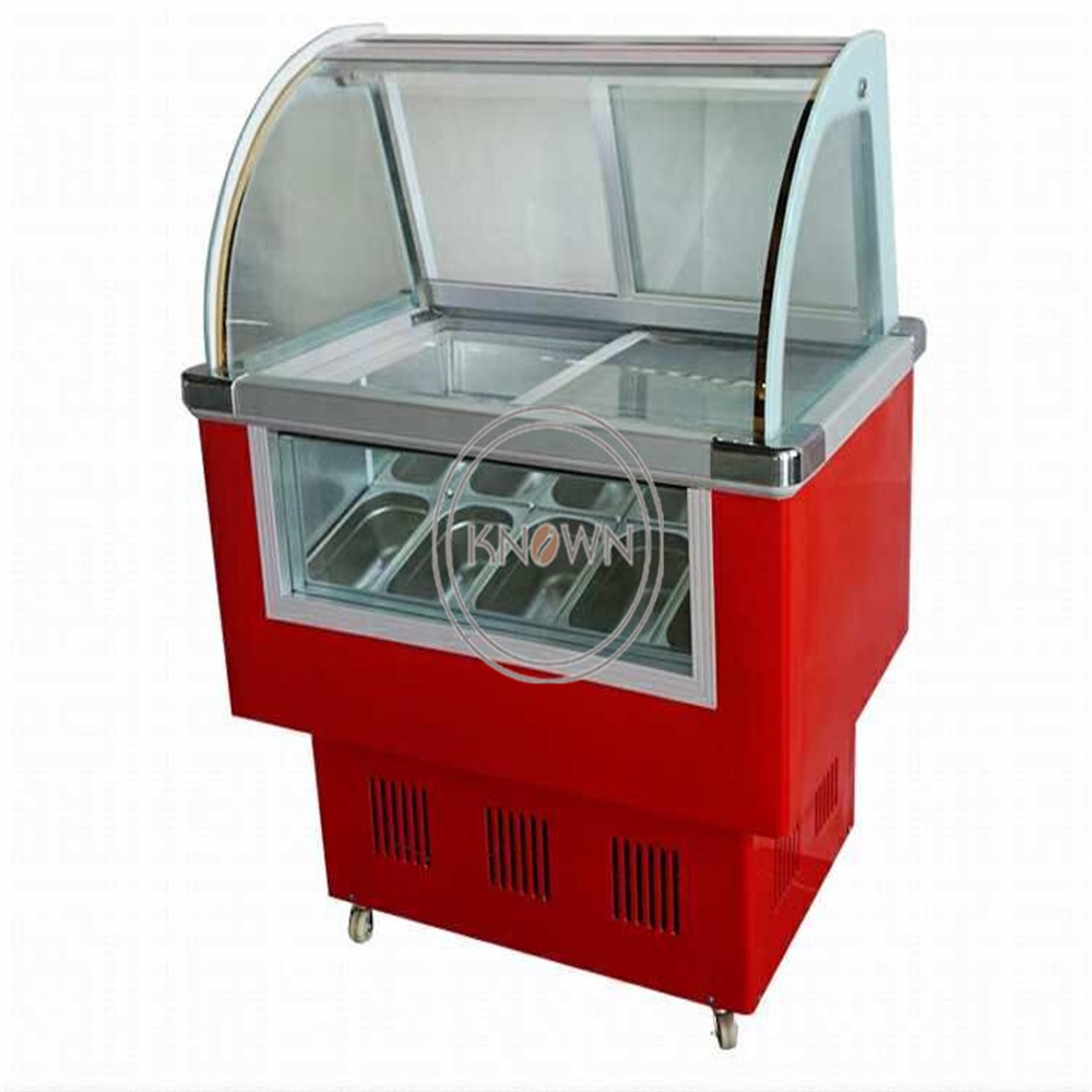 Ice Cream Display Freezer Mini Ice Cream Display Case Small Ice Cream