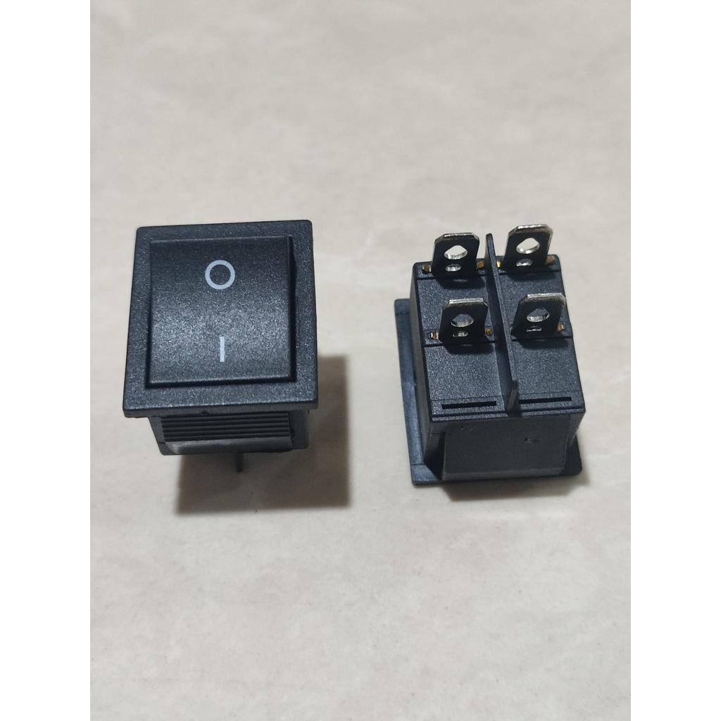 Large Black 4 Pin ON-OFF Switch / Black 4pin Switch | Shopee Philippines