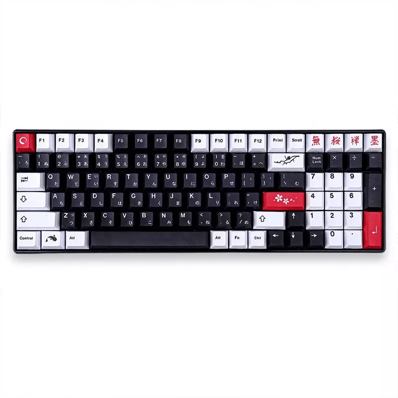 Sumi 129 Keys PBT Dye Sublimation Cherry Profile Keycaps Set for ...