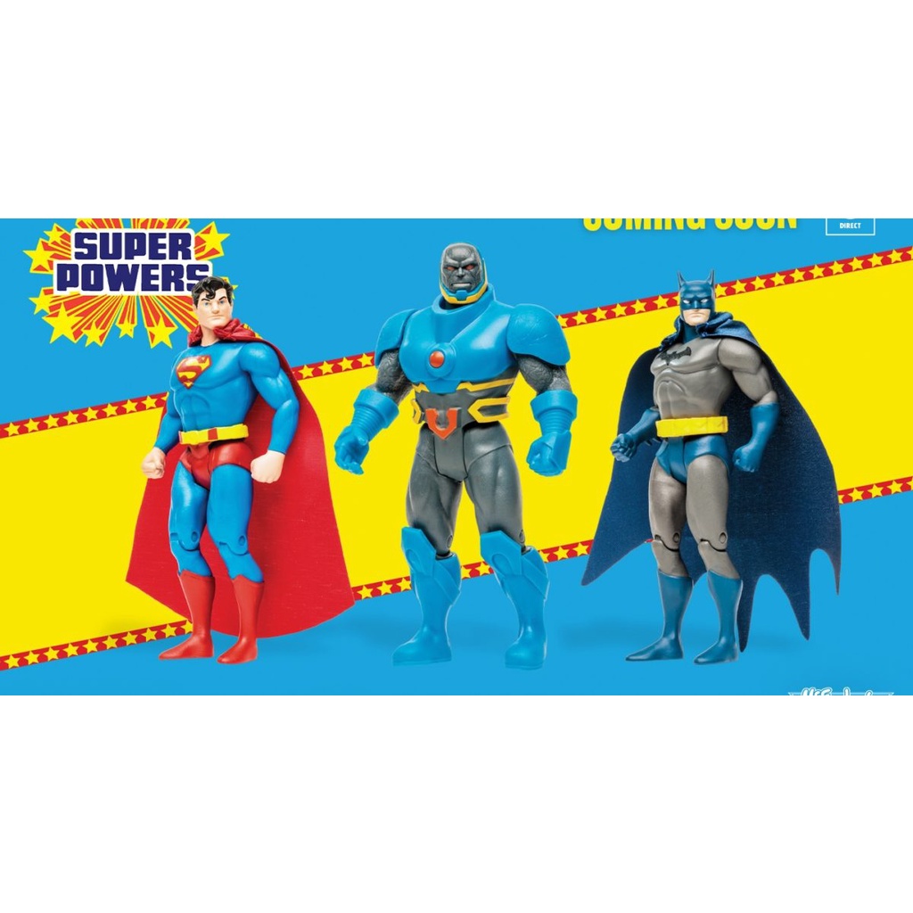 DC DIRECT Super Powers 5 Inch Scale Batman Superman Darkseid Sealed ...