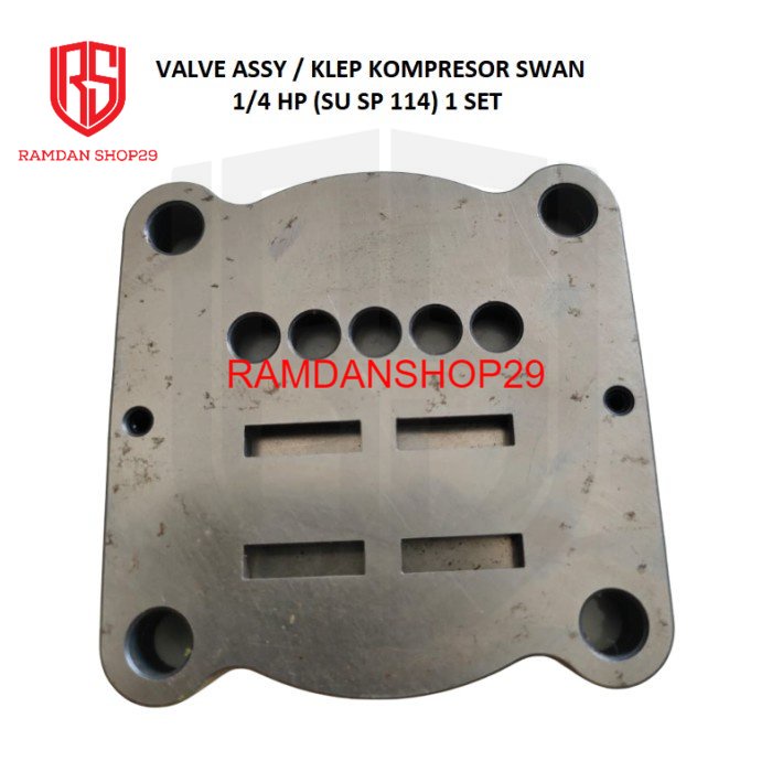 Valve Assy Valve Assy Valve Cover Cylinder Piston Compressor Swan 1/4 ...
