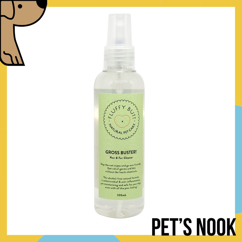 Fluffy Butt Gross Buster Natural Paw & Fur Cleaner (100mL) | Shopee ...