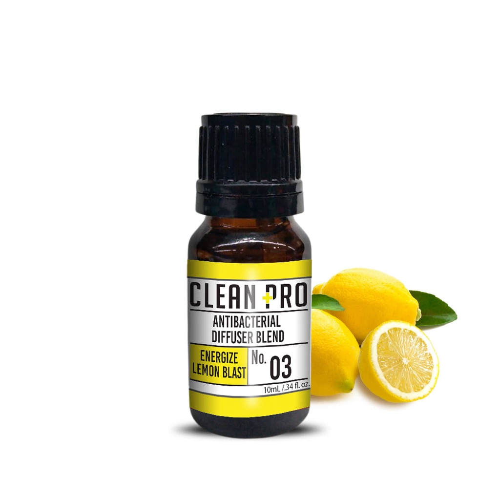 Clean Pro Energize Lemon Blast Drop Diffuser 10Ml | Shopee Philippines