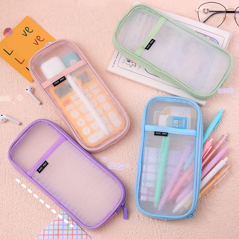 Pencil Case Pencilcase Holder Stationery Organizer Pen Pouches Bag ...