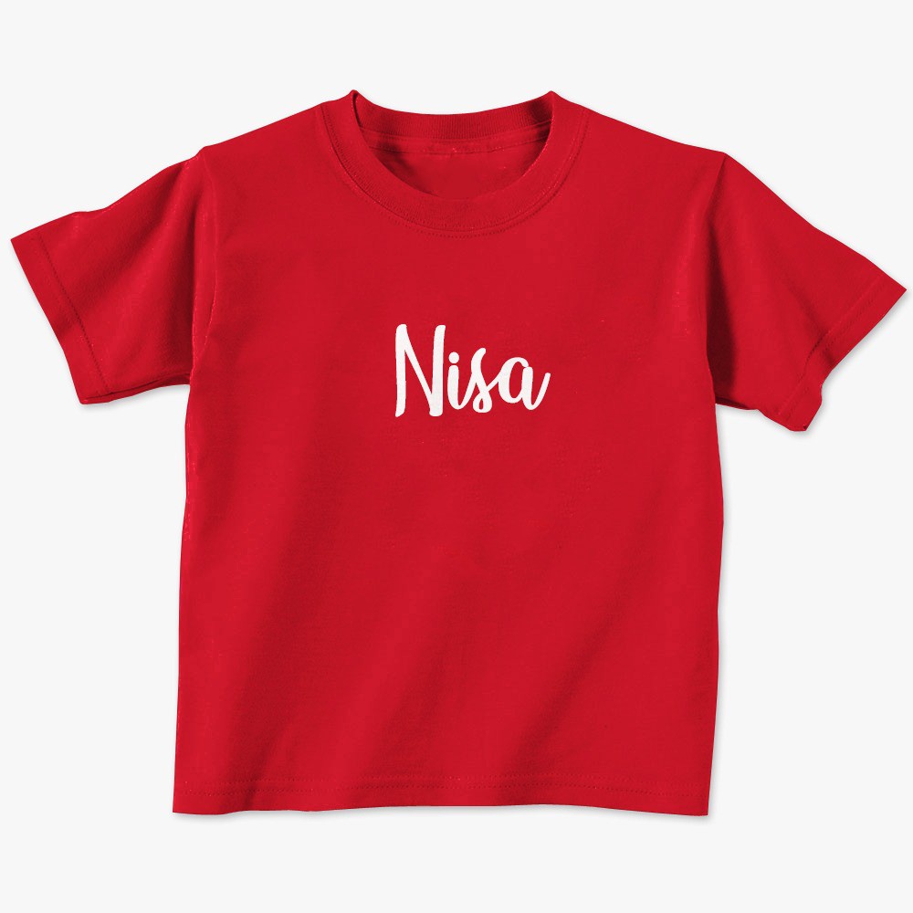 Add screen printing of names and words according to our wishes. Price ...