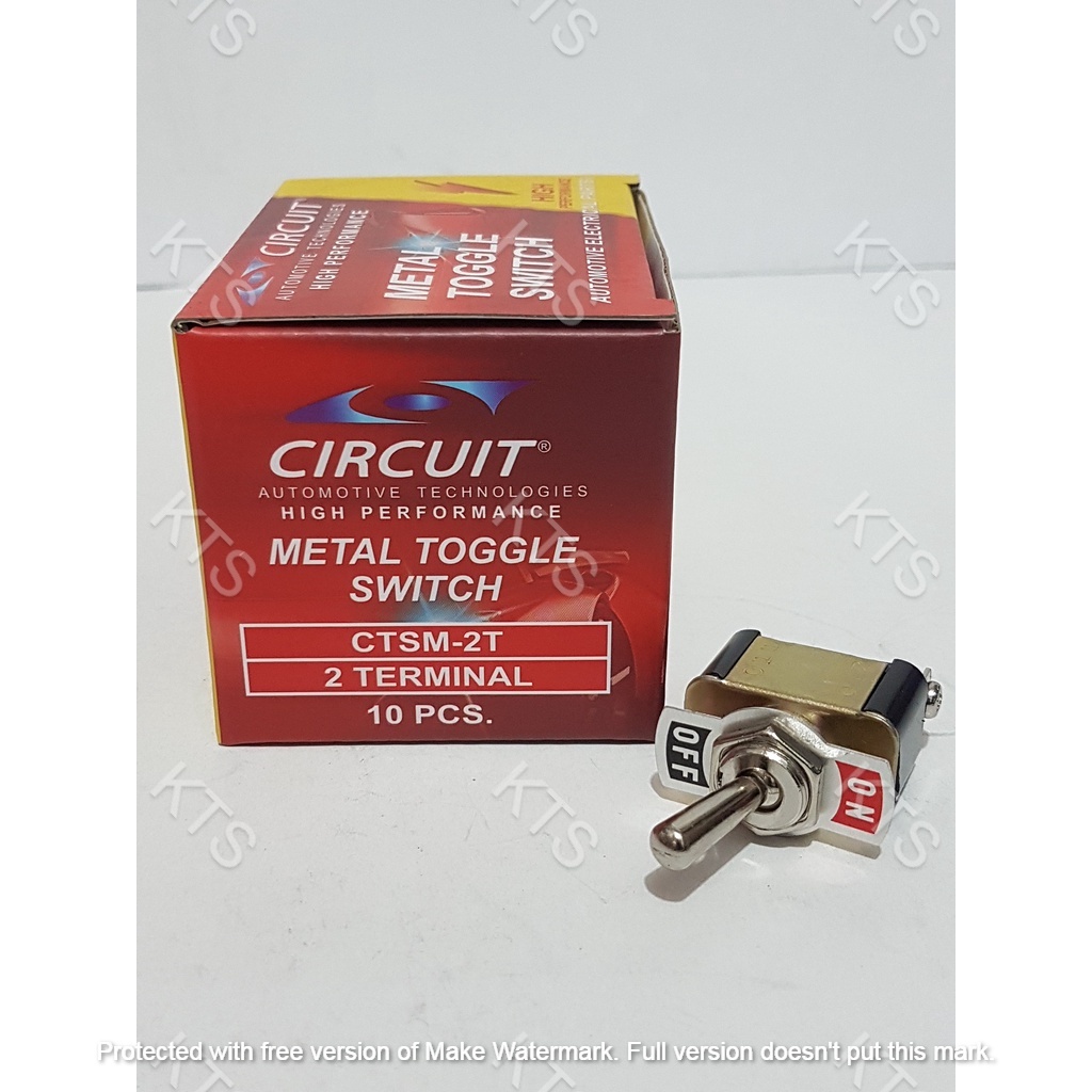 UNIVERSAL TOGGLE SWITCH (ONOFF) 2 TERMINAL Shopee Philippines