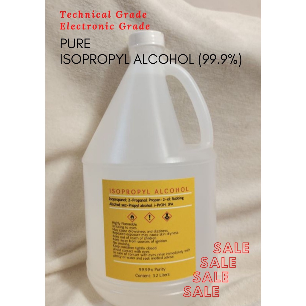 Quality Chemical - Super Premium - 99.9% Pure Isopropyl Alcohol  IPA Made Usa 1 128 Fl Oz Bottle Concentrated Isopropyl Alcohol Combo