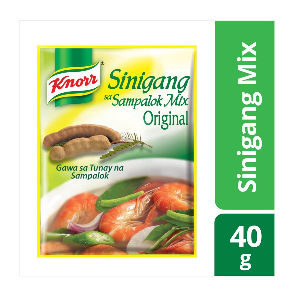 Knorr Sinigang Sa Sampalok Mix Original 40g Shopee Philippines