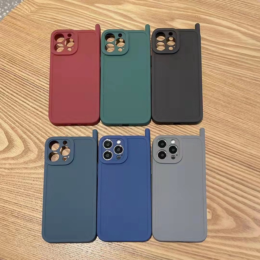 Classic Phone Case For IP 13 Mini Pro Max Matte Rock Sand Casing 13pro ...