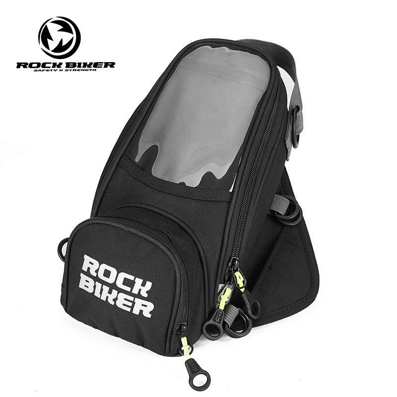 Rock Biker Motorcycle Tank Bag Transparent Waterproof Multi Function