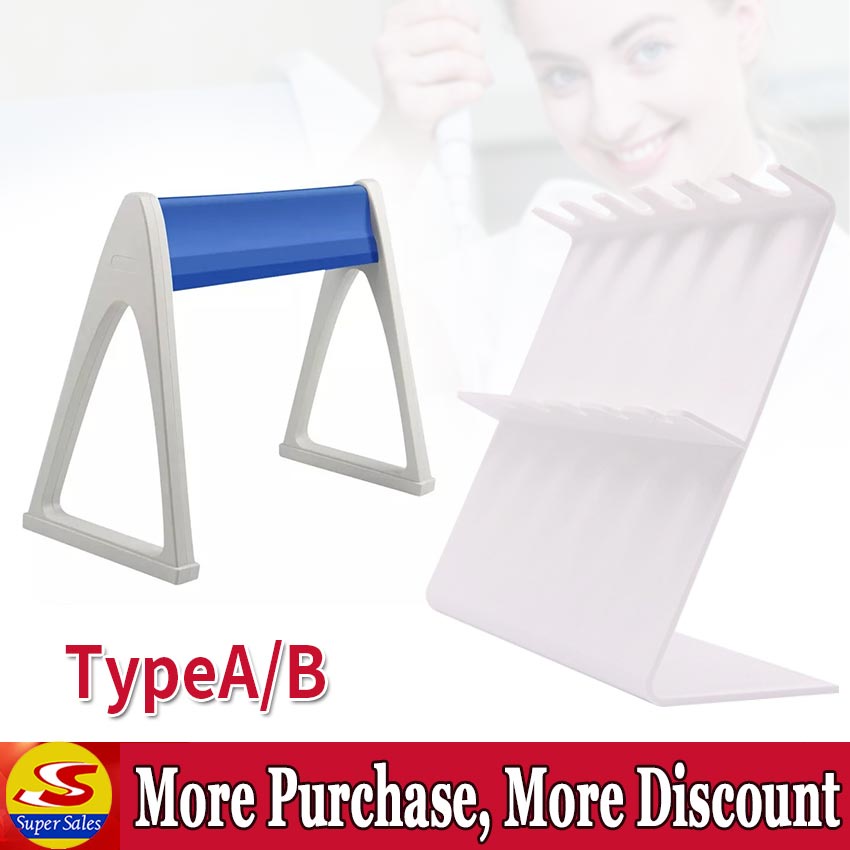【SuperSales】Pipetting Device Rack Plastic A-type L-type Pipettor Rack ...