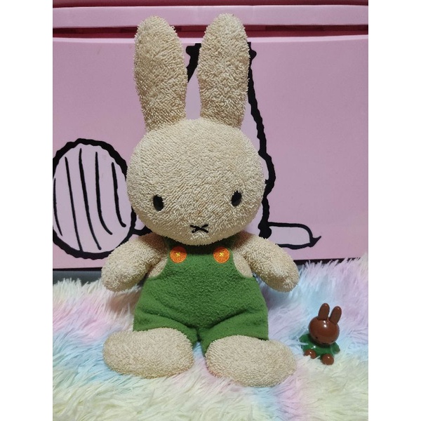 Miffy Rabbit Doll Wear Green Yom Very Cute. | Shopee Philippines