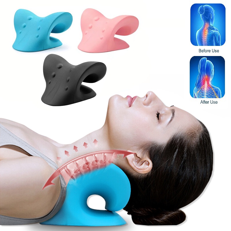 Cervical Spine Stretch Gravity Muscle Relaxation Traction Neck