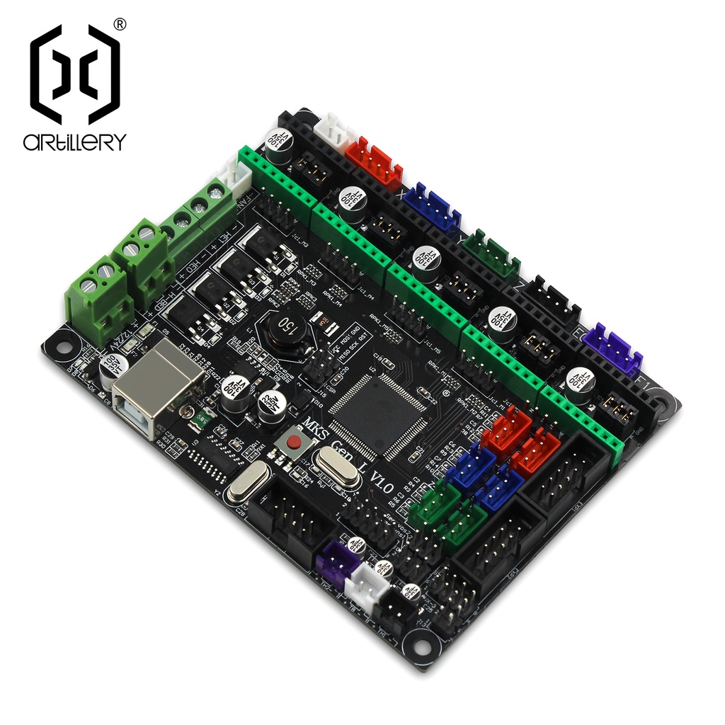Produktbild von Artillery MKS Gen L V1.0 Steuerplatine – 3D Drucker Mainboard Mit RAMPS 1.4 & Dual Extruder