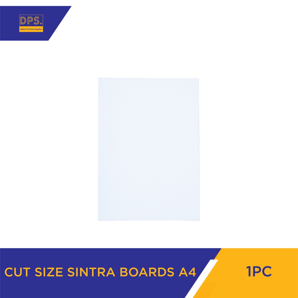 DPS Sintra Board Cut Size l A3, A4 & A6 l 3mm thickness l PVC Board l Sintra Board l 1pc and 3