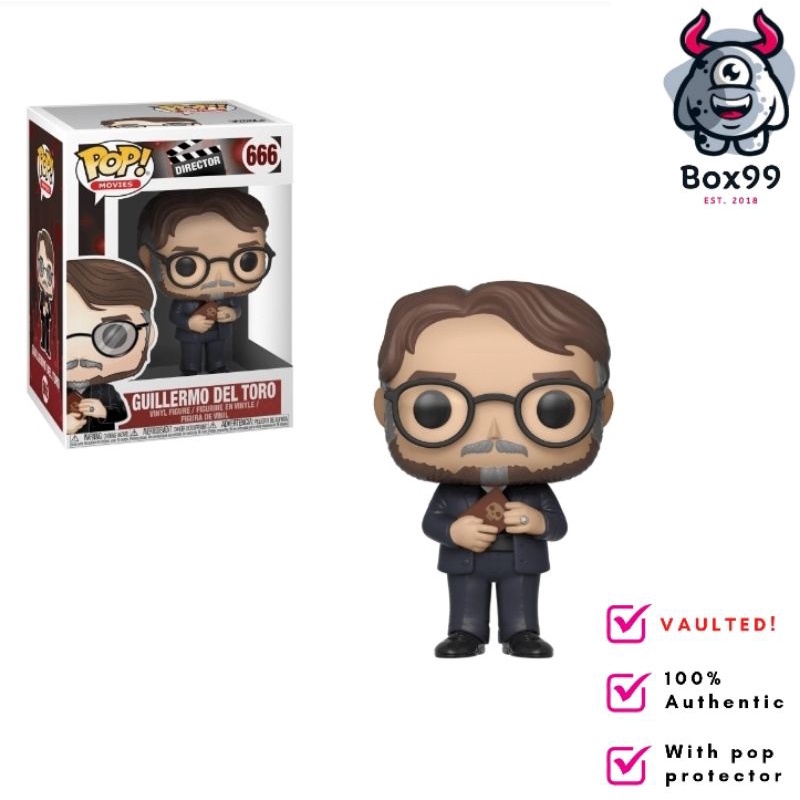 Authentic Funko Pop! VAULTED Movies Director Guillermo del Toro