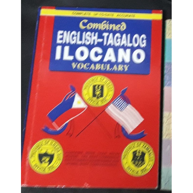 EnglishTagalogIlocano Vocabulary, Used Shopee Philippines