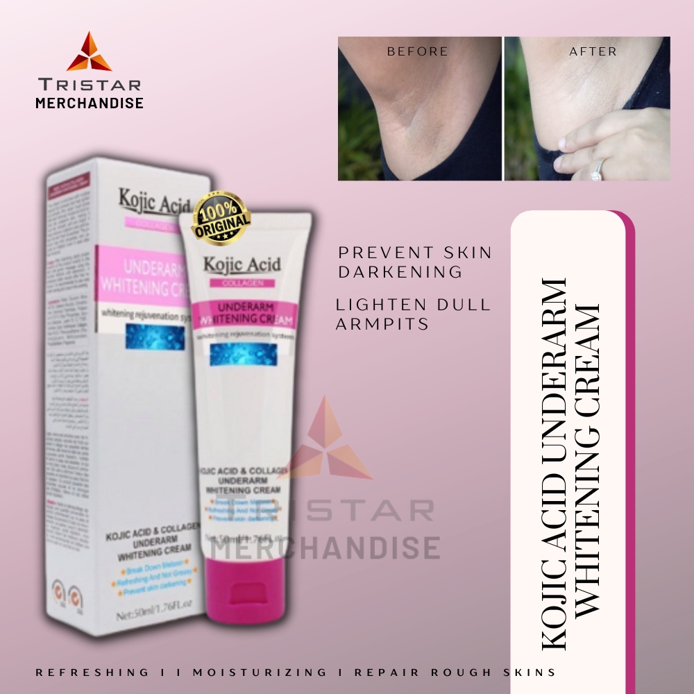 Original and Authentic Kojic Acid Collagen Body Creams Armpit Whitening