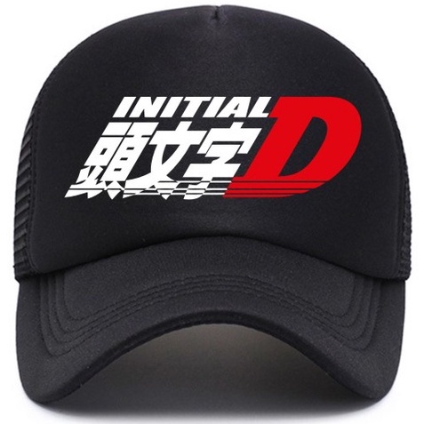 HIGH QUALITY INITIAL D ANIME Mesh Cap Net Cap Trucker Hat Baseball Cap ...