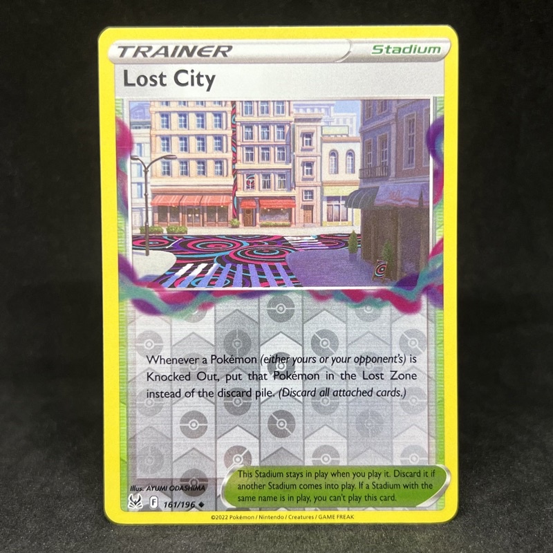 Pokemon TCG Lost City Reverse Holo Uncommon 161/196 2022 Sword & Shield Lost  Origin Trading Card | Shopee Philippines
