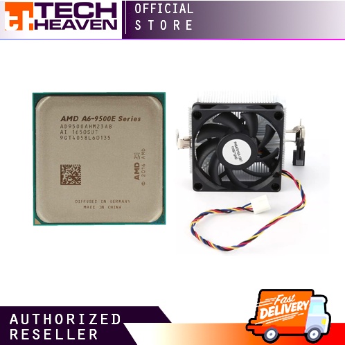 AMD A6-9500E/APU/3.0GHZ/2C/2T/1MBCACHE/AM4 (NO BOX) | Shopee