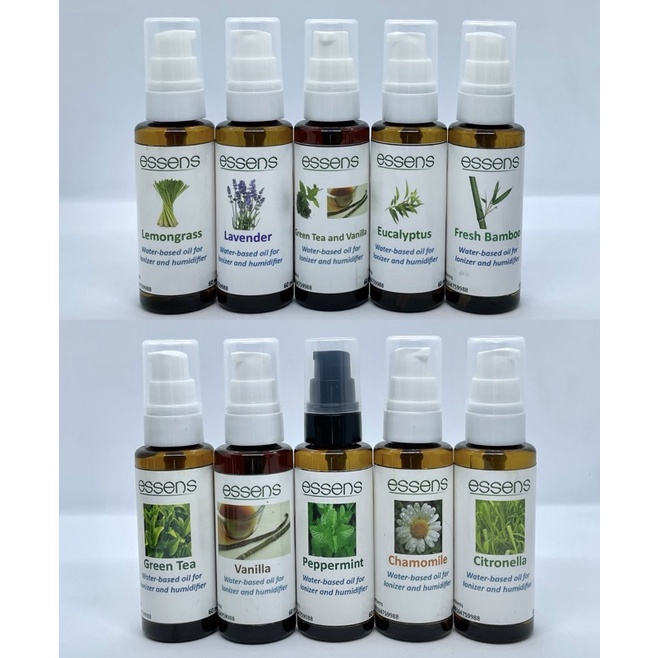 Essens water based oil for humidifier diffuser 60ml | Shopee Philippines