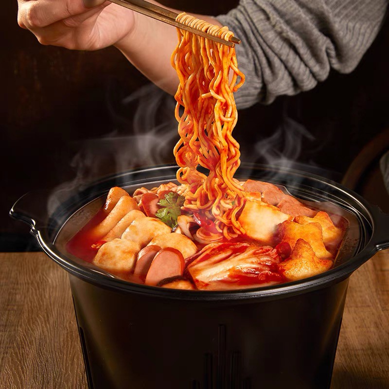 ☟Bibigo Korean Style Hot Pot Rice Cake Kimchi Selfheating Hot Pot